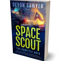 Tablet view of Big Stone #32689 - Premade Science Fiction Book Cover