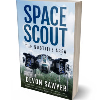 Tablet view of Big Stone #32693 - Premade Science Fiction Book Cover