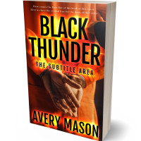 3D view of Premade Mystery & Thriller & Suspense Book Cover - Night Rider