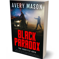 3D view of Premade Mystery & Thriller & Suspense Book Cover - Heavy Metal