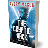 3D view of Premade Science Fiction Book Cover - Big Stone