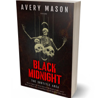 3D view of Premade Horror Book Cover - Night Rider