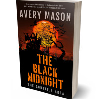 3D view of Premade Horror Book Cover - Ochre