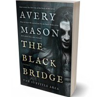 3D view of Premade Horror Book Cover - Outer Space