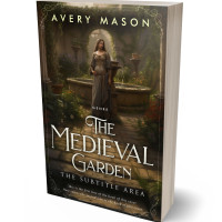 3D view of Premade Mystery & Thriller & Suspense Book Cover - Bistre