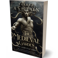 3D view of Premade Fantasy Book Cover - Log Cabin