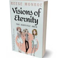 3D view of Premade Teen & Young Adult Book Cover - Celeste