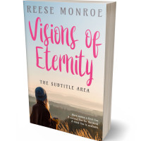 3D view of Premade Teen & Young Adult Book Cover - Quill Gray