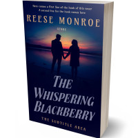 3D view of Premade Romance Book Cover - Black Pearl