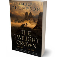 3D view of Premade Fantasy Book Cover - Driftwood #32939 | BookCoverZone