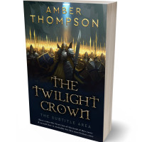 3D view of Premade Fantasy Book Cover - Shark