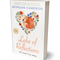 3D view of Premade Family & Parenting Book Cover - Spring Wood