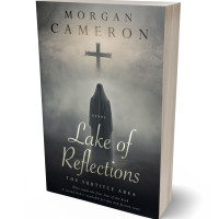 3D view of Premade Religion & Spirituality Book Cover - Friar Gray