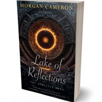 3D view of Premade Fantasy Book Cover - Cod Gray #32977 | BookCoverZone