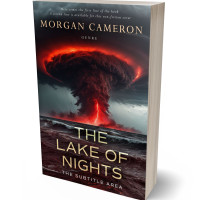 3D view of Premade Apocalyptica Book Cover - Thunder #32979 | BookCoverZone