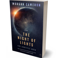 3D view of Premade Science Fiction Book Cover - Mirage