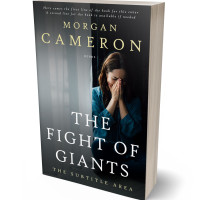 3D view of Premade Literary Fiction Book Cover - Shark