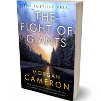 3D view of Premade Mystery & Thriller & Suspense Book Cover - Timberwolf