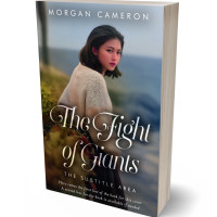 3D view of Premade Literary Fiction Book Cover - Armadillo