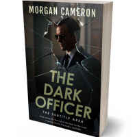 3D view of Premade Mystery & Thriller & Suspense Book Cover - Log Cabin