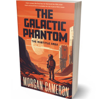 Tablet view of Red Damask #33190 - Premade Science Fiction Book Cover