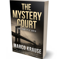 3D view of Premade Mystery & Thriller & Suspense Book Cover - Akaroa