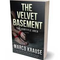 3D view of Premade Mystery & Thriller & Suspense Book Cover - Shark #33252 | BookCoverZone