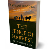 3D view of Premade Literary Fiction Book Cover - Marigold