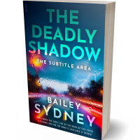 3D view of Premade Mystery & Thriller & Suspense Book Cover - Oriental Pink