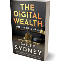 3D view of Premade Business Book Cover - Dune