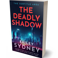 3D view of Premade Science Fiction Book Cover - Ebony