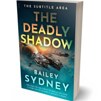 3D view of Premade Science Fiction Book Cover - Gable Green