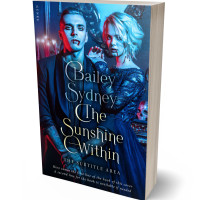 3D view of Premade Horror Book Cover - Black