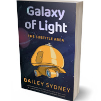 3D view of Premade Science Fiction Book Cover - Unknown