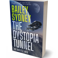 3D view of Premade Science Fiction Book Cover - Pickled Bluewood