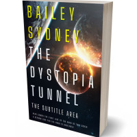 3D view of Premade Apocalyptica Book Cover - Brandy