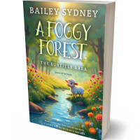 3D view of Premade Nature Book Cover - Axolotl