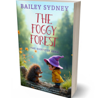 3D view of Premade Nature Book Cover - Surf