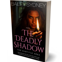 3D view of Premade Mystery & Thriller & Suspense Book Cover - Black