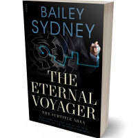 3D view of Premade Business Book Cover - Woodsmoke