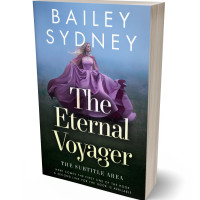 3D view of Premade Teen & Young Adult Book Cover - Outer Space