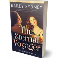 3D view of Premade Literary Fiction Book Cover - Thunder