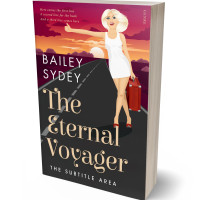 3D view of Premade Travel Book Cover - Burning Sand