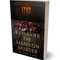 3D view of Premade Horror Book Cover - Zeus