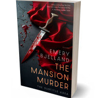 3D view of Premade Mystery & Thriller & Suspense Book Cover - Cocoa Brown