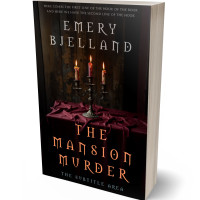3D view of Premade Horror Book Cover - Night Rider