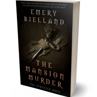3D view of Premade Mystery & Thriller & Suspense Book Cover - Eternity