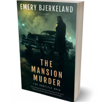 3D view of Premade Mystery & Thriller & Suspense Book Cover - Aztec