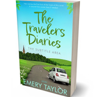 Tablet view of Aquamarine Blue #335744 - Premade Travel Book Cover