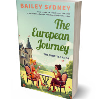 3D view of Premade Chick Lit Book Cover - Sprout